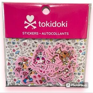Tokidoki Kawaii All Stars Sticker Flakes-Pink